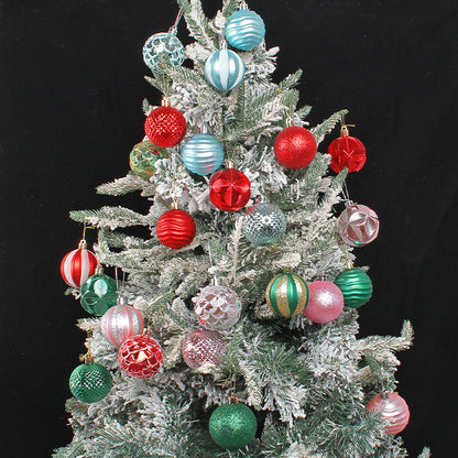 Colorful Christmas Tree Ball Ornament