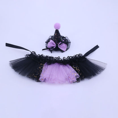Halloween Pet Dress-Up Hat & Skirt
