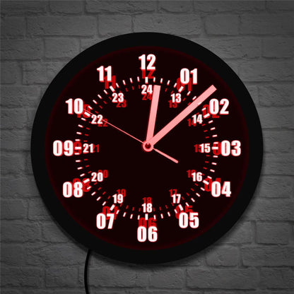 LED Luminous Wall Clock Home Decoration Clock