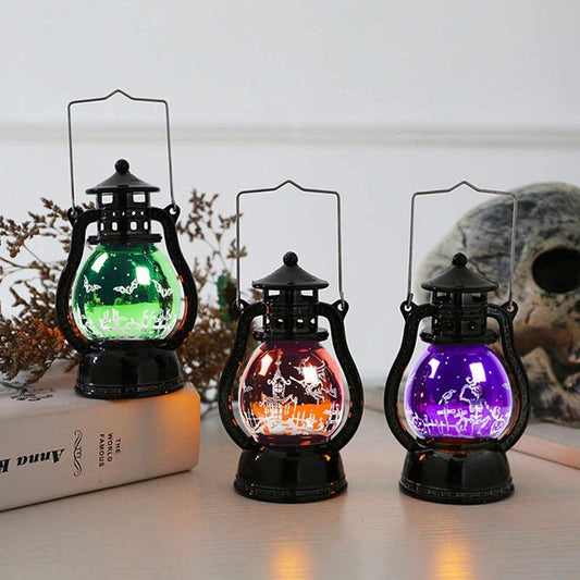 Halloween Retro Oil Lamp Decor