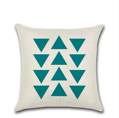 Abstract Deer Print Cushion Cover