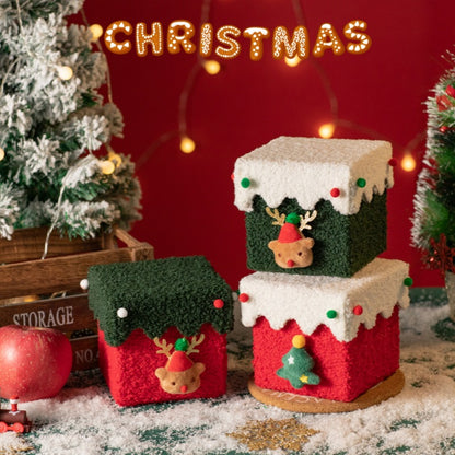 Christmas Velvet Apple Gift Box