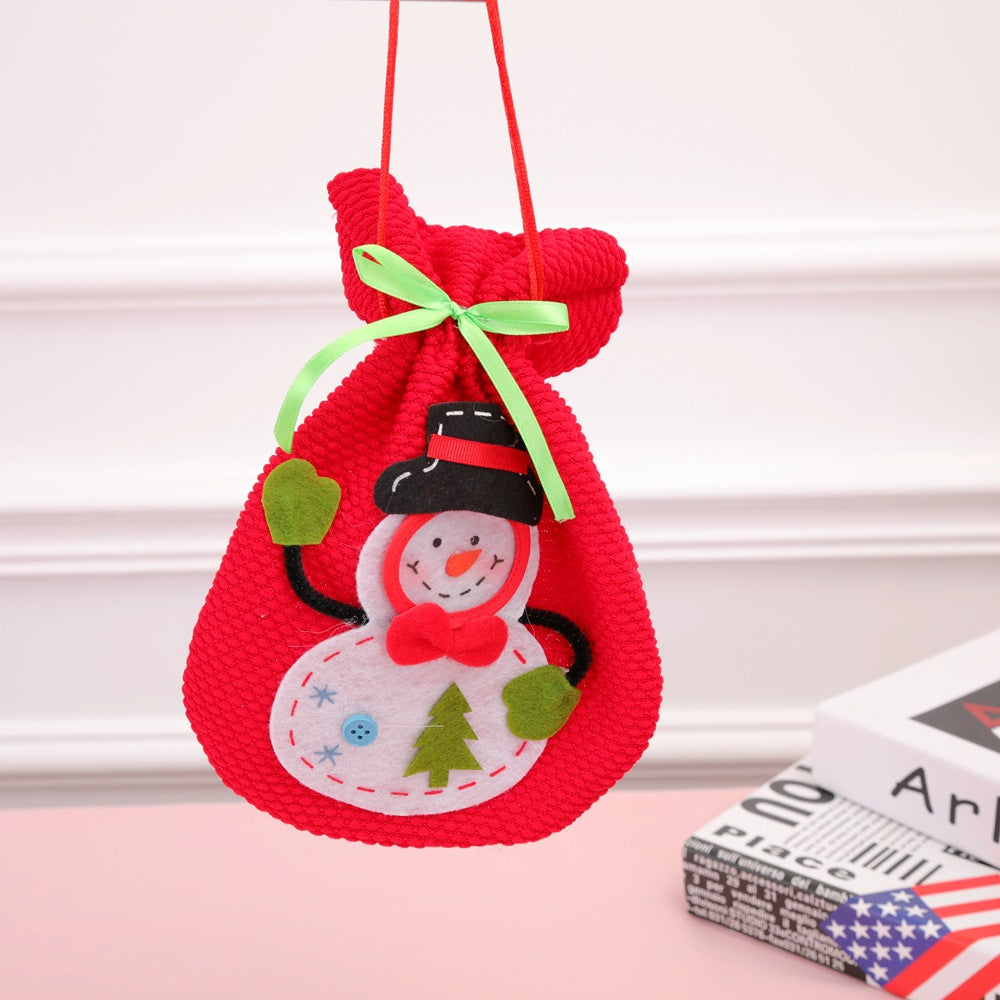3D Christmas Snowman Gift Bag