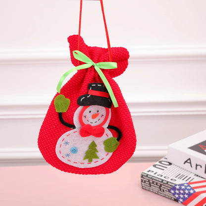3D Christmas Snowman Gift Bag