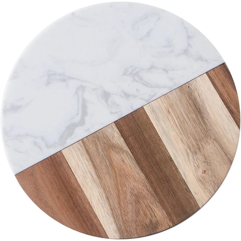 Marble Stone Board – Cheese, Bread & Sushi Serving Plate