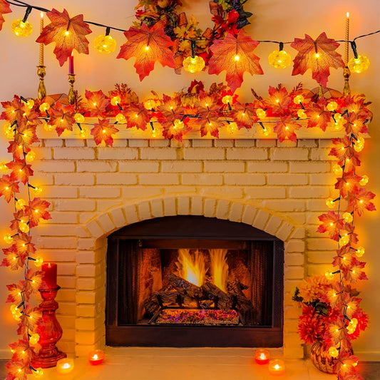 Thanksgiving Autumn Family Lights