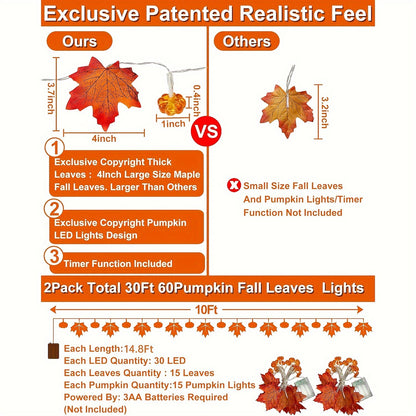 Thanksgiving Autumn Family Lights