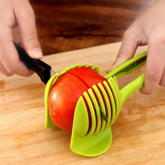 Plastic Vegetable Slicer & Tomato Cutter Tool