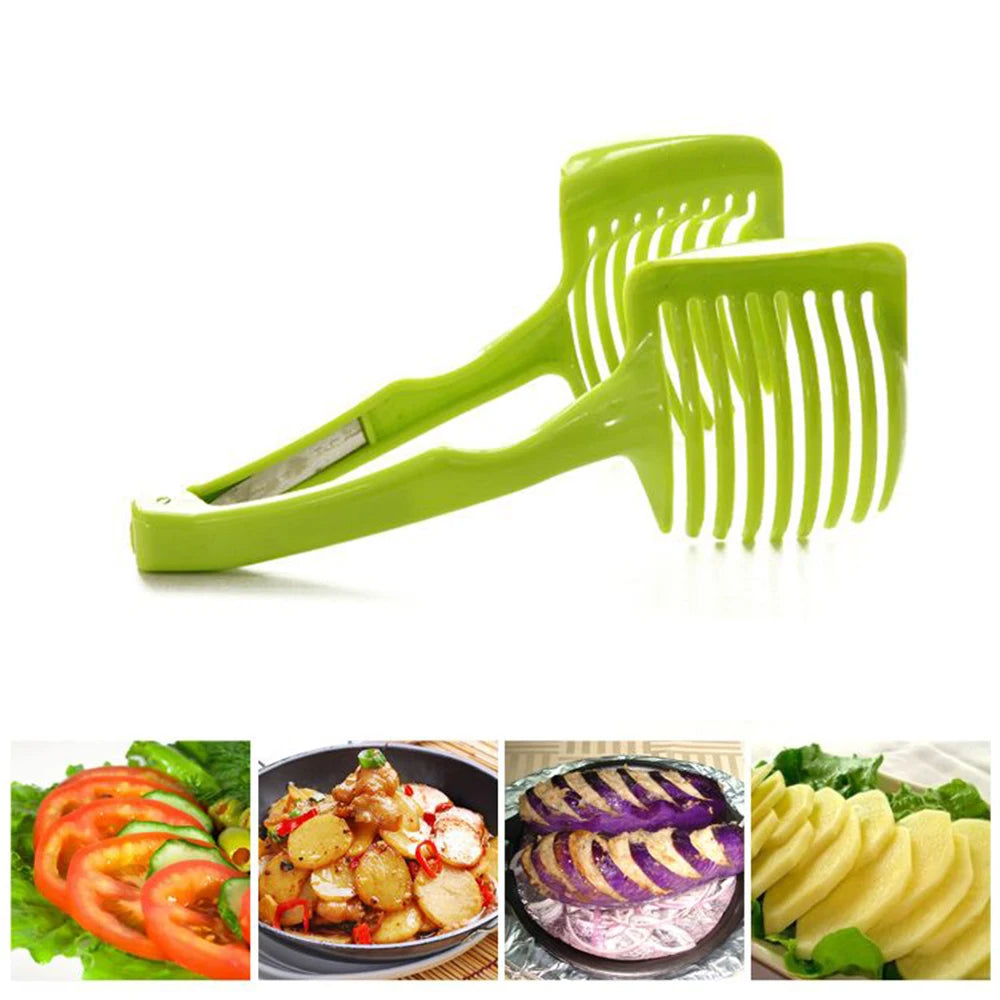 Plastic Vegetable Slicer & Tomato Cutter Tool