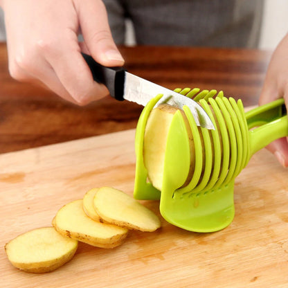 Plastic Vegetable Slicer & Tomato Cutter Tool