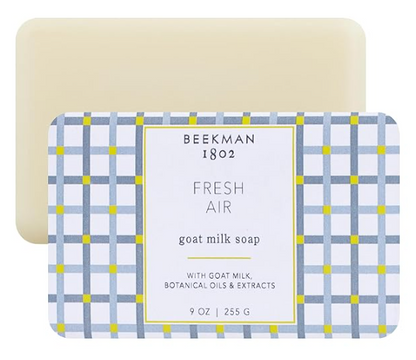 Beekman 1802 Goat Milk Body Soap Bar, Honey & Orange Blossom - Scented - 3.5 oz - Nourishes, Moisturizes & Hydrates - 100% Vegetable Soap - Good for Sensitive Skin - Packaging May Vary