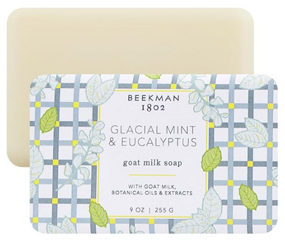 Beekman 1802 Goat Milk Body Soap Bar, Honey & Orange Blossom - Scented - 3.5 oz - Nourishes, Moisturizes & Hydrates - 100% Vegetable Soap - Good for Sensitive Skin - Packaging May Vary